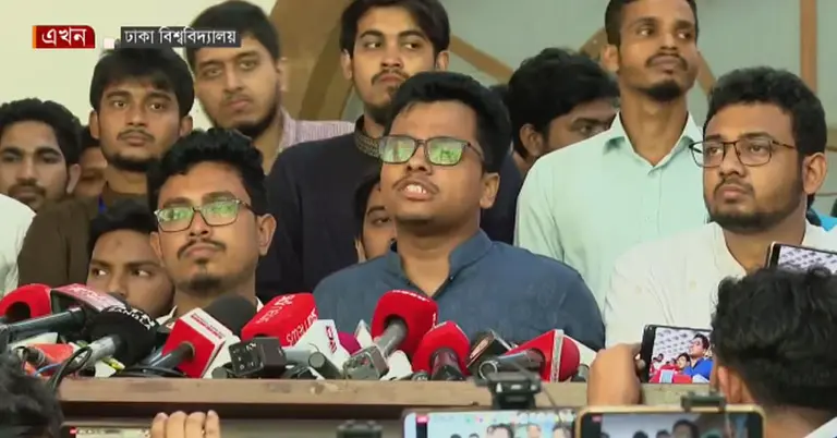 নবনির্বাচিত জিএস এস এম ফরহাদ